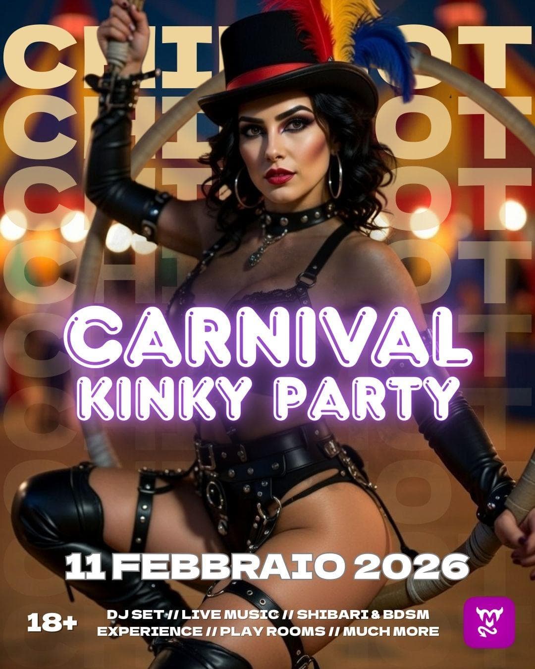 Locandina Carnival Kinky Party