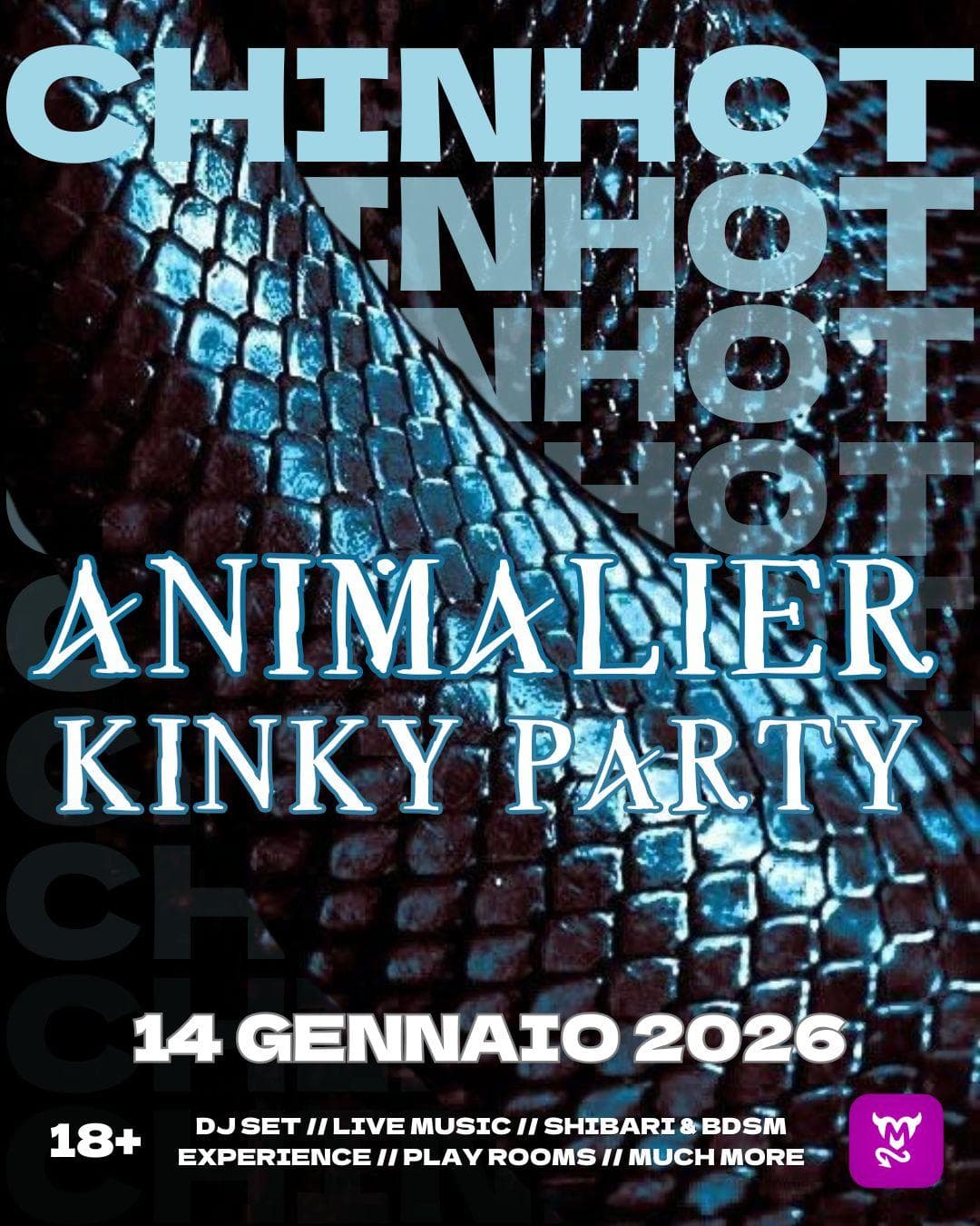Locandina Animalier Kinky Party